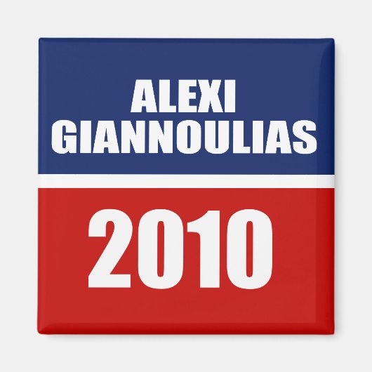 ALEXI GIANNOULIAS VOOR DE SENAAT MAGNEET (Voorkant)