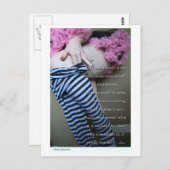 Alexia Anastasio "Nonsense" Briefkaart (Voorkant / Achterkant)