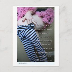Alexia Anastasio "Nonsense" Briefkaart