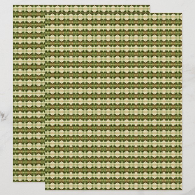 Alexina Scrapbook Paper (Voorkant / Achterkant)