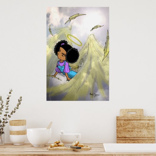 Alexis Angel Wings POSTER (Keuken)