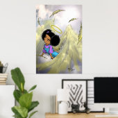 Alexis Angel Wings POSTER (Thuiskantoor)