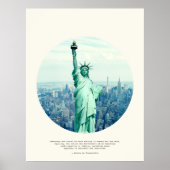 Alexis de Tocqueville Quote Poster (Voorkant)