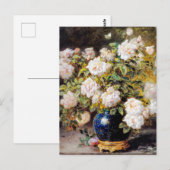  Alexis Kreyder-Rozen in een kobaltvase Briefkaart (Voorkant / Achterkant)