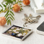  Alexis Kreyder-Rozen in een kobaltvase Sleutelhanger (Zijkant)