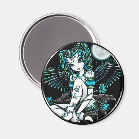 Alexis Moon Lilly Angel Magnet (Voorkant / Achterkant)