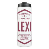 Alexis Persoonlijke naam Birthday Gift Thermosbeker (Voorkant)