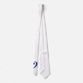 Alex's Bass Clef Stropdas (Achterkant)