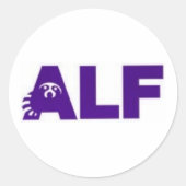 ALF RONDE STICKER (Voorkant)