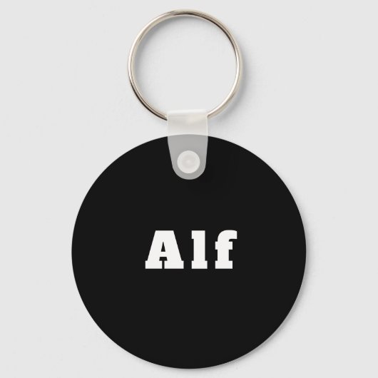 Alf Sleutelhanger (Achterkant)
