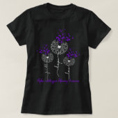 Alfa 1 Antitrypsin Deficiability Awareness T-shirt (Design voorkant)