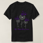 Alfa 1 Antitrypsin Deficiability Awareness T-shirt (Design voorkant)