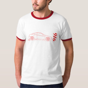 Alfa 916 Gtv in rood T-shirt