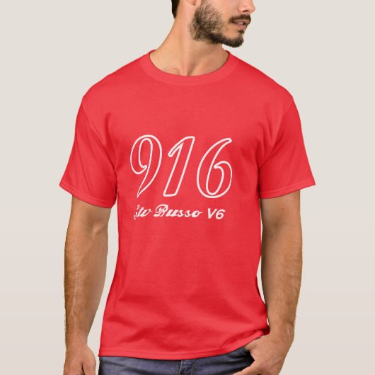 Alfa 916 V6 GTV T-shirt (Voorkant)