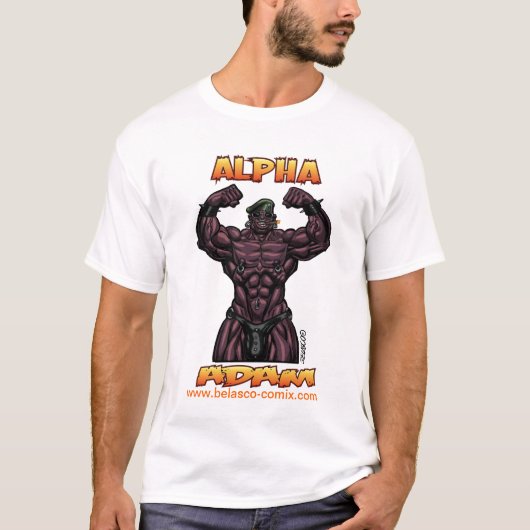 Alfa Adam Tanktop! T-shirt (Voorkant)