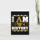 Alfa Afrikaanse Broederschap 1906 Ik ben Zwarte Ge Kaart (Voorkant)