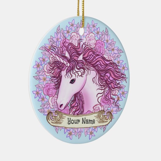 Alfa-eenhoorn Keramisch Ornament (Rechts)