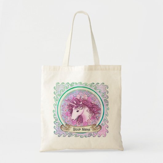 Alfa-eenhoorn Tote Bag (Voorkant)