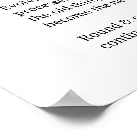 Alfa en omega gedicht verticale print muur art dec (Hoek)