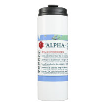 ALFA-GAL-SYNDROOM TUMBLER