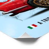 Alfa Giulia 2000 Tribute Perfect Poster (Hoek)