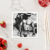 Alfa Male Rustic Cool Western Cowboy Paper Servet (Insitu)