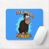 Alfa Mannelijke Muismat (Met muis)