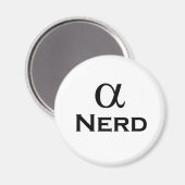 alfa-nerd magneet (Voorkant / Achterkant)