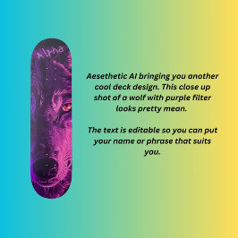 Alfa Persoonlijk Skateboard