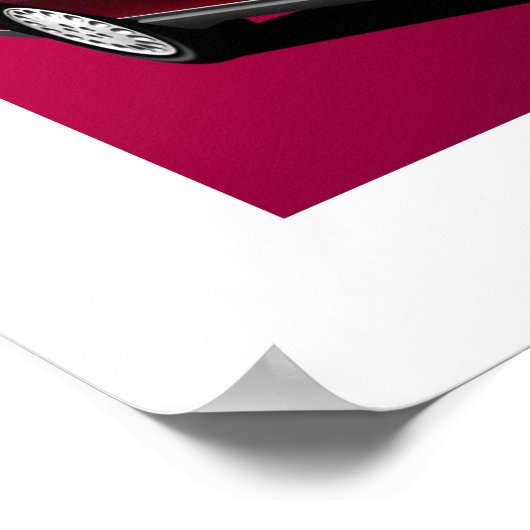 Alfa Romeo 164 Poster (Hoek)