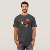 Alfa Romeo 1750 GTV Illustrated T-shirt (Voorkant volledig)