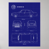 Alfa Romeo 2300 Poster (Voorkant)