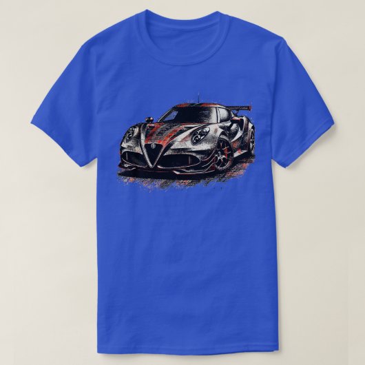 Alfa Romeo 4C 14 T-shirt (Design voorkant)