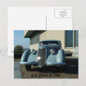Alfa Romeo 6C 2300 Briefkaart (Voorkant / Achterkant)
