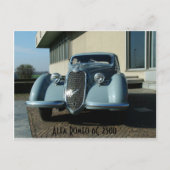 Alfa Romeo 6C 2300 Briefkaart (Voorkant)