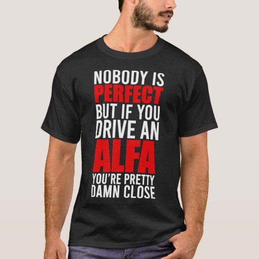 Alfa Romeo Alfa Romeo OEigenaars Classic T-Shirt (Voorkant)
