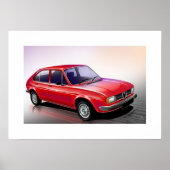Alfa Romeo Alfasud Poster (Voorkant)