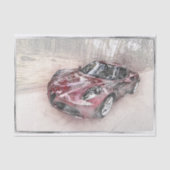 Alfa Romeo Classic Car Decoupage Tissuepapier (Voorkant)