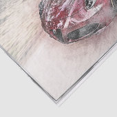 Alfa Romeo Classic Car Decoupage Tissuepapier (Detail)