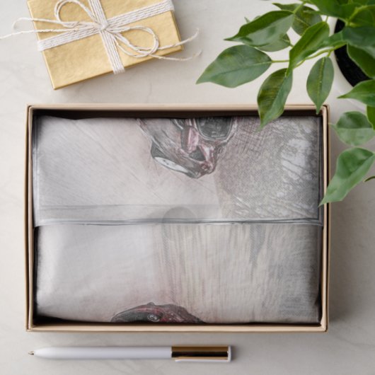 Alfa Romeo Classic Car Decoupage Tissuepapier (Geschenk)