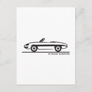Alfa Romeo Duetto Spider Veloce 1966 Briefkaart