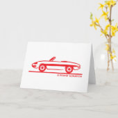 Alfa Romeo Duetto Spider Veloce 1966 Kaart (Gele Bloem)