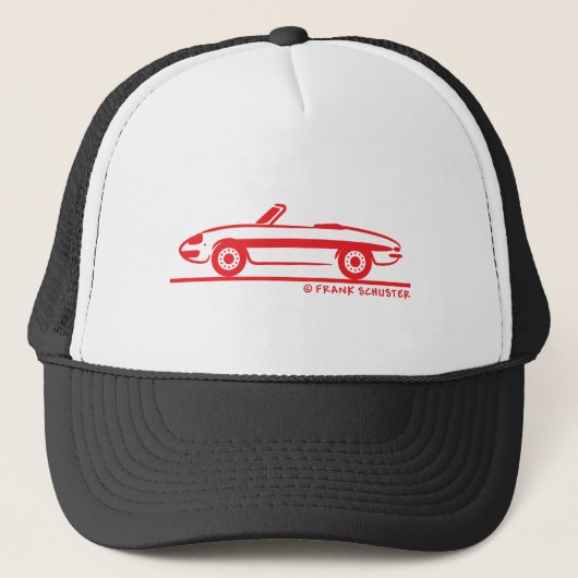 Alfa Romeo Duetto Spider Veloce 1966 Trucker Pet (Voorkant)