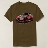 Alfa Romeo Giulia 4 T-shirt (Design voorkant)