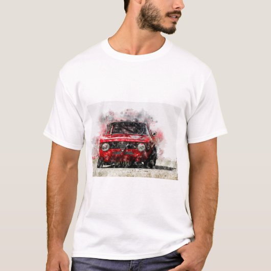 Alfa Roméo Giulia GT Junior T-shirt (Voorkant)