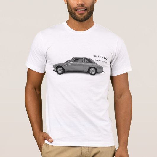 Alfa Romeo Giulia GTA 1965 T-shirt (Voorkant)