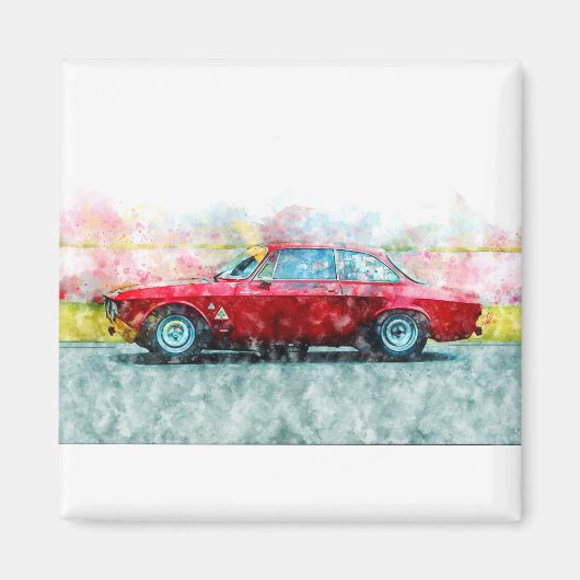 Alfa Romeo Giulia Magneet (Voorkant)