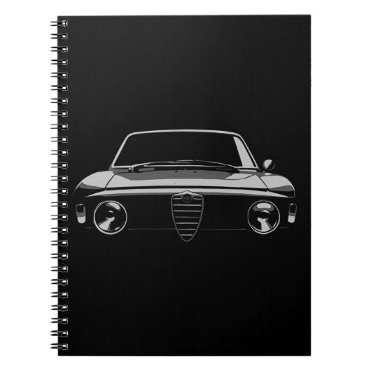 Alfa Romeo Giulia Sprint GTA Notitieboek (Voorkant)