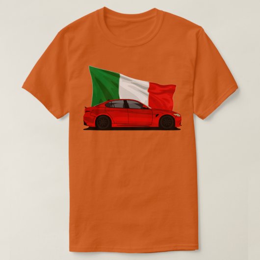 Alfa Romeo Giulia T-shirt (Design voorkant)