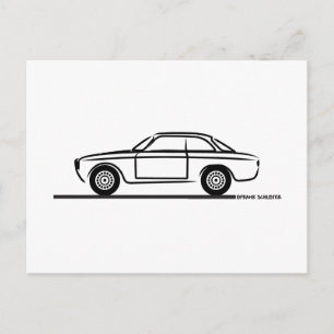 Alfa Romeo GTA GTV T-Shirt Briefkaart